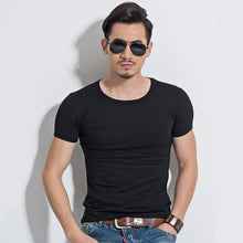 Load image into Gallery viewer, Lycra Men'S T Shirt Short Sleeve T-Shirt