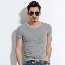 Load image into Gallery viewer, Lycra Men'S T Shirt Short Sleeve T-Shirt