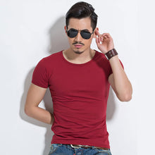 Load image into Gallery viewer, Lycra Men'S T Shirt Short Sleeve T-Shirt