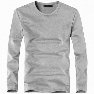2019 Elastic Mens T-Shirt V-Neck Long Sleeve Men T Shirt