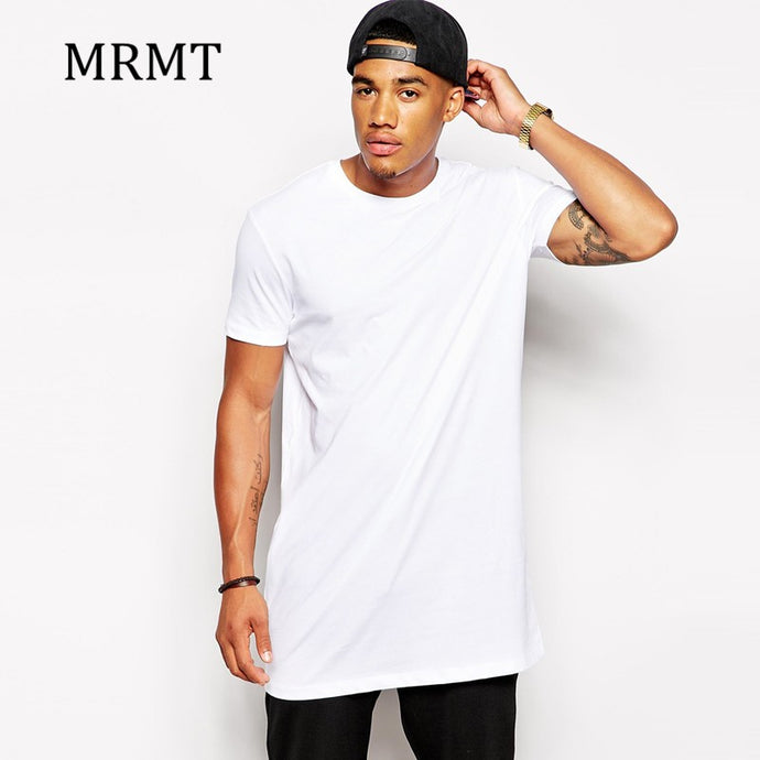 2019 White Casual Long Size Mens Hip hop Tops StreetWear