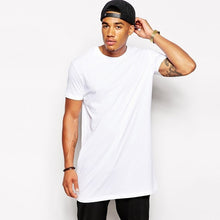 Load image into Gallery viewer, 2019 White Casual Long Size Mens Hip hop Tops StreetWear